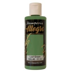 Акрилна боя Stamperia Allegro - Leaf green - 60 мл.