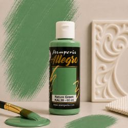 Акрилна боя Stamperia Allegro - Nature green - 60 мл.