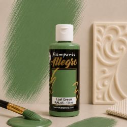 Акрилна боя Stamperia Allegro - Leaf green - 60 мл.