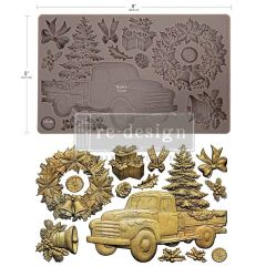 Силиконов молд - Country Christmas Delivery - 12,7 x 20,40 см