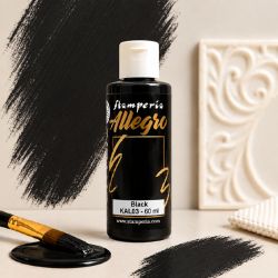 Акрилна боя Stamperia Allegro - Black - 60 мл.