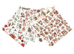 Комплект дизайнерска хартия с елементи за изрязване - Christmas Cheer 30,50 х 30,50 см - 6 листа
