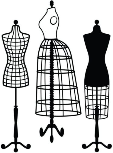 Ембосинг папка - Dress Forms