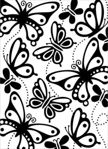 Ембосинг папка - Butterflies #2