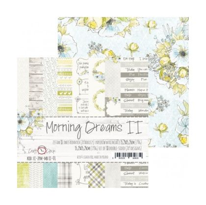 Комплект дизайнерска хартия - Morning Dreams II - 18 двустранни листа
