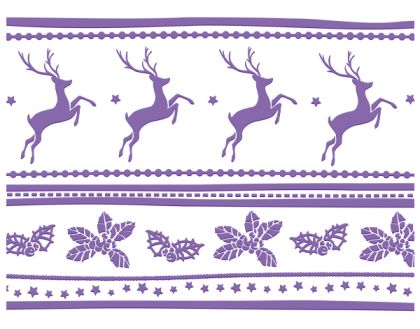 Ембосинг папка - A2 Reindeer Joy