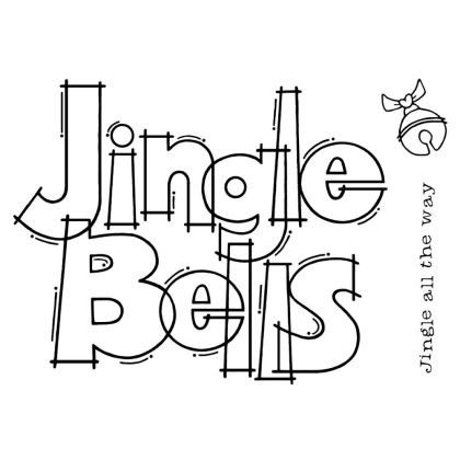 Силиконови печати - Jingle Bells - 3бр.