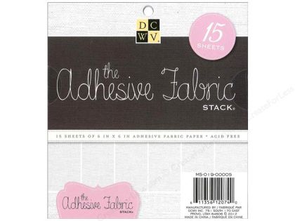 Комплект самозалепваща текстилна хартия - The Adhesive Fabric - 15 листа