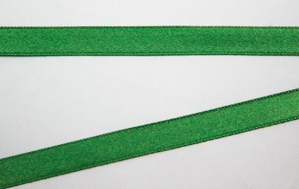 Панделка сатен - Изумрудено зелено - 10м. №75