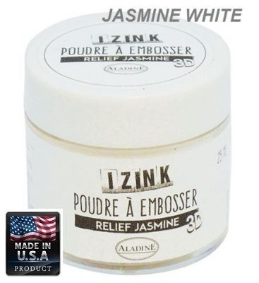 Фина ембосинг пудра- JASMINE WHITE- 25 ml