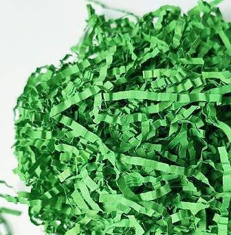 Хартиени ленти за декорация  гофрирани - Зелено