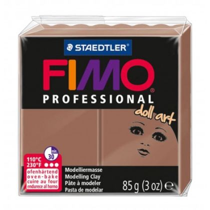 Полимерна глина Fimo Professional - Opaque Nougat Doll art - 85 гр.
