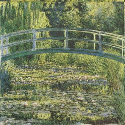 Салфетка Claude Monet: The Water Lily Pond 13309585