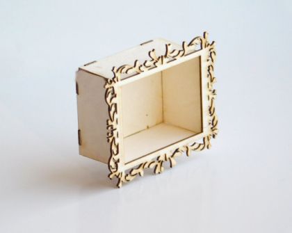 3D елементи за миниатюра - Етажерка за книги