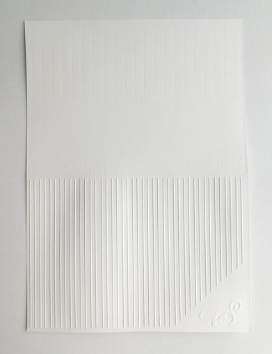 Релефни картони - White Dotted elegance - А4