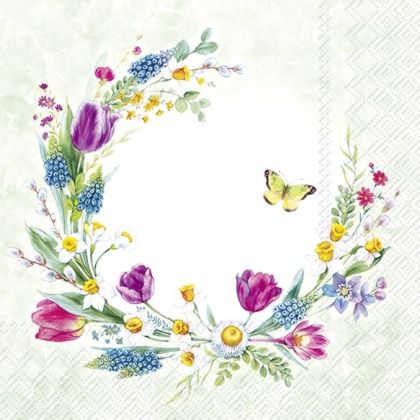 Салфетка LOVING SPRING WREATH 1031529