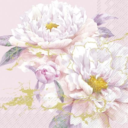 Салфетка Happy peony rose gold 1045259