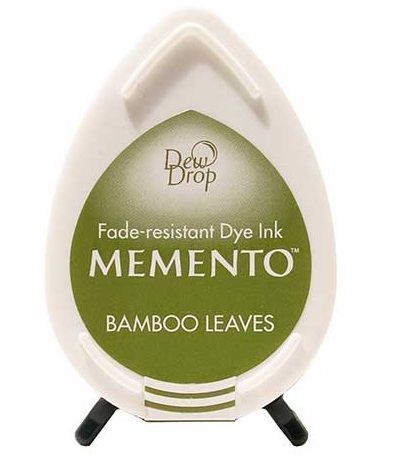 Бързосъхнещ пигментен тампон - MEMENTO - BAMBOO LEAVES / Бамбукови листа