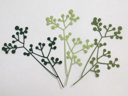 Клонки зелени - 3  бр.