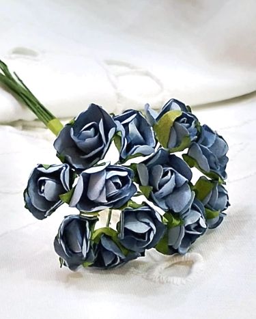 Розички - Деним синьо мини - 1,00 см