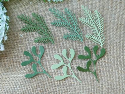 Борови клонки и имел - 6 елемента