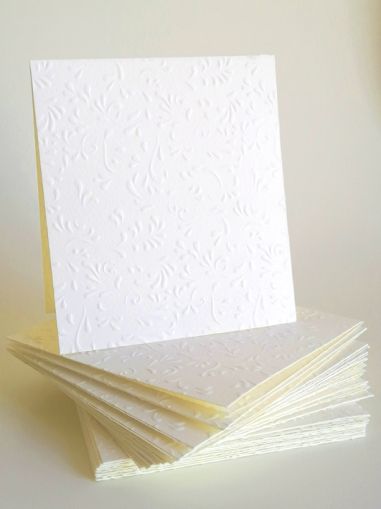 Релефни Заготовки за картички - ROMA Champange - 4 бр.