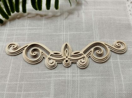 Многопластов Орнамент 3D - 12,00 х 3,00 см - 1 бр.