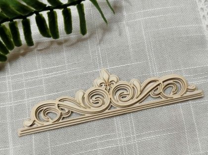 Многопластов Орнамент 3D - 12,50 х 3,50 см - 1 бр.