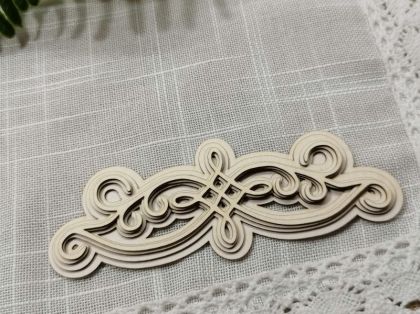 Многопластов Орнамент 3D - 11,00 х 4,00 см - 1 бр.