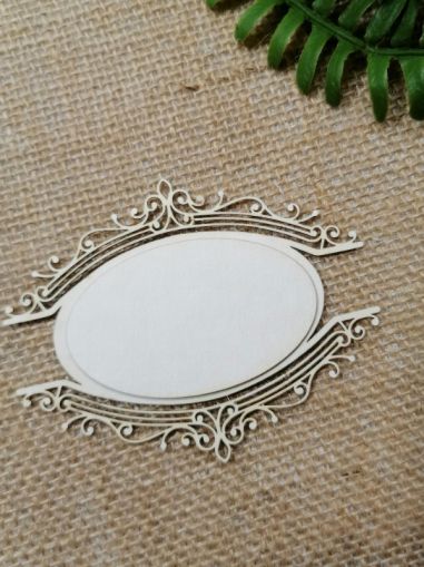 Многопластова 3D Рамка Елипса- 10,00 х 8,00 см