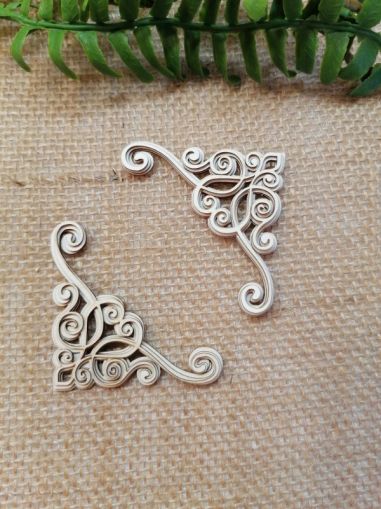 Многопластов 3D Ъгъл - 5,50 х 5,50 см - 2 бр.