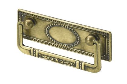Ретро Дръжка - Антично златлатисто - 86,00 х 30,00 мм
