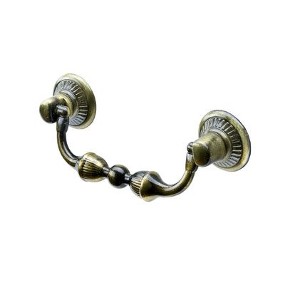 Дръжка - Антично злато цинкова сплав - 85 x 30 x 15 mm