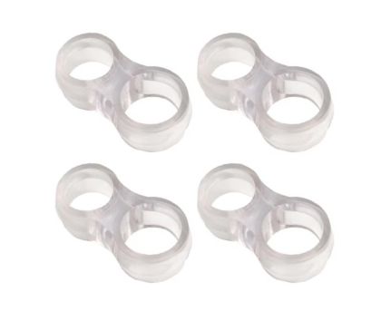 Силиконов стопер за дръжка на врата - 4 бр.