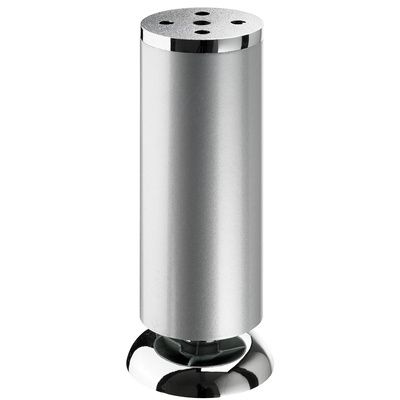 Крак - Сребрист стомана хромиран  мат 150 - 160 x Ø 50 мм, 