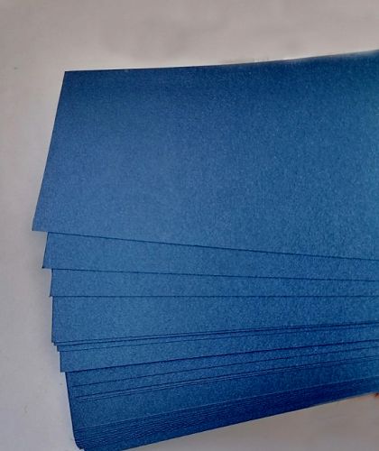 Комплект Перлен картон - Blue Steel - 8,90 х 30 см - 25 бр.