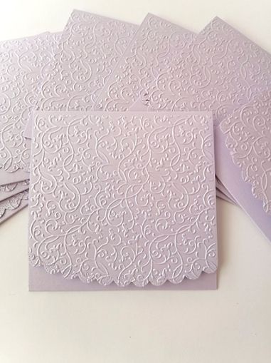 Перлени Релефни заготовки за картички - Lila - 1 бр.