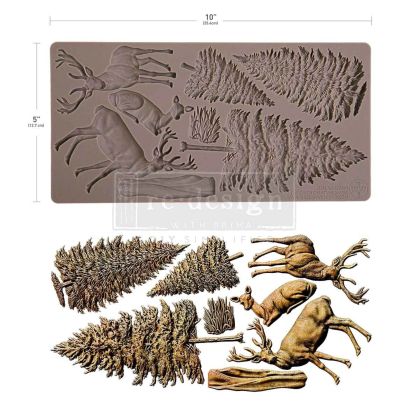 Силиконов молд - Evergreen Christmas Magic - 12,7 x 25,40 см