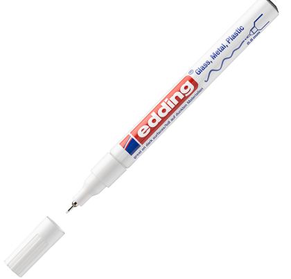 Бял Paint Маркер Тънкописец Edding 780 - 0.8 мм