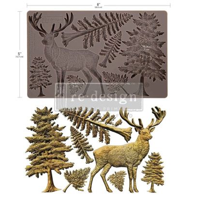 Силиконов молд - Stag Of The Highlands - 12,7 x 20,40 см