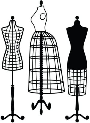Ембосинг папка - Dress Forms