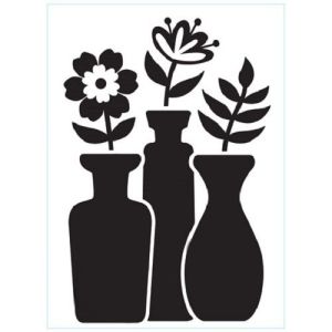 Ембосинг папка - Vase Trio