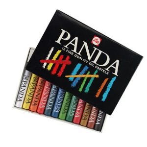 Фини маслени пастели - Panda - 12 цвята