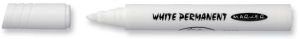 Перманентен маркер - бял - 2.5мм.