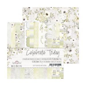 Комплект дизайнерска хартия - Celebrate Today - 26 двустранни листа