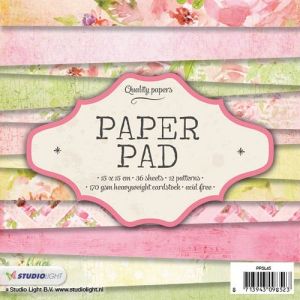 Комплект дизайнерска хартия - Paper Pad #45 - 36 листа