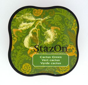 Тампон за всякаква твърда или гланцирана повърхност - StazOn midi - Cactus Green