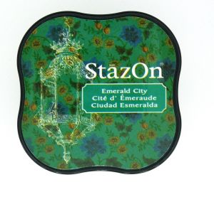 Тампон за всякаква твърда или гланцирана повърхност - StazOn midi - Emerald City