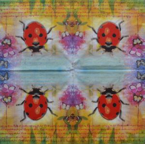 Салфетка  Ladybug & Flowers 1331547