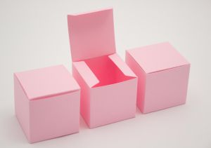 Заготовки за кутийки (розови) - 3бр.
